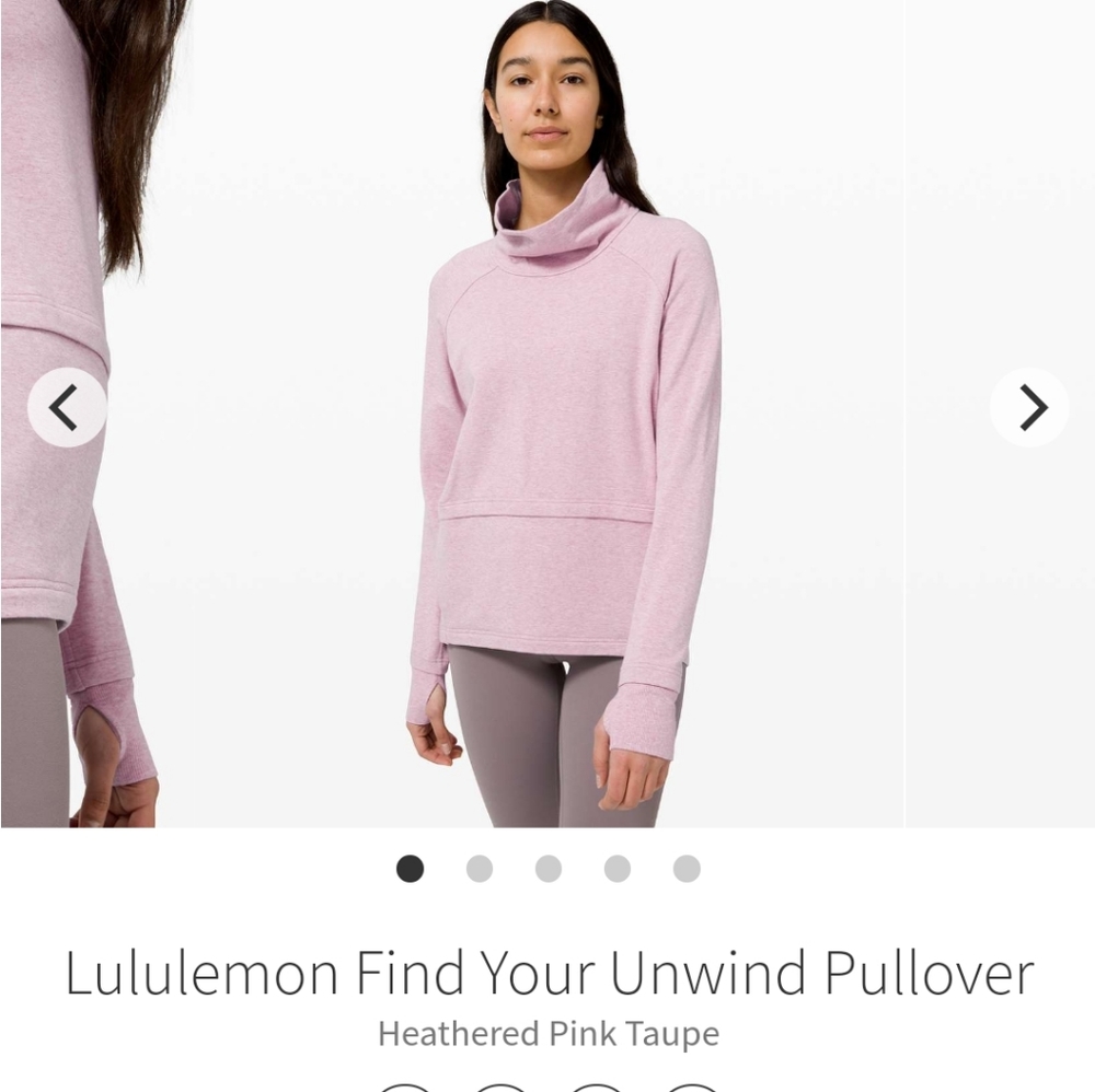 EUC Lululemon Women's Find Your Unwind Pullover